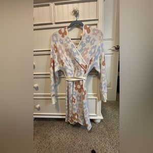 Pink Lily Multicolor Floral Long Sleeve Dress